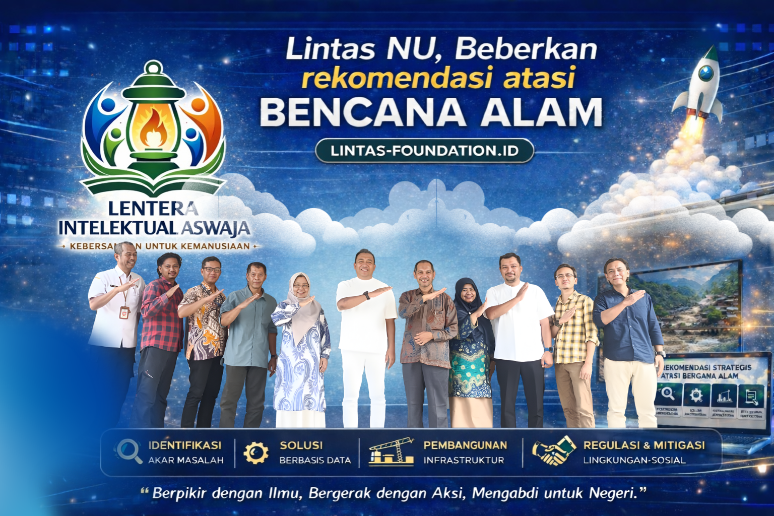Lintas NU Beberkan Rekomendasi atasi Bencana Alam